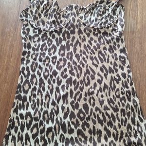 D&G Underwear Leopard Camisole